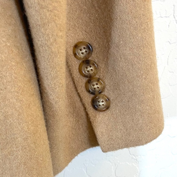 Men’s Camel Hair Sport Coat ?46R Camel Tan Heritage Style Luxury Blazer Classic - Picture 3 of 10